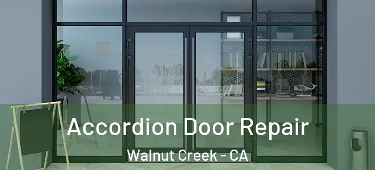  Accordion Door Repair Walnut Creek - CA