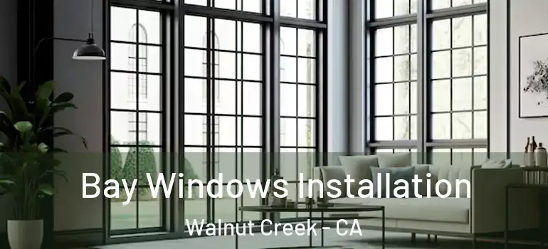  Bay Windows Installation Walnut Creek - CA