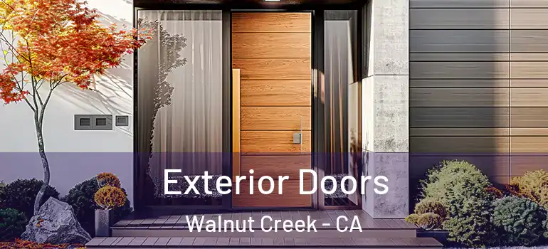  Exterior Doors Walnut Creek - CA