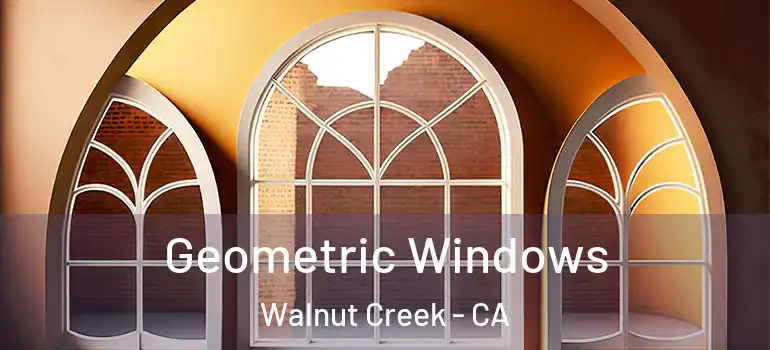  Geometric Windows Walnut Creek - CA