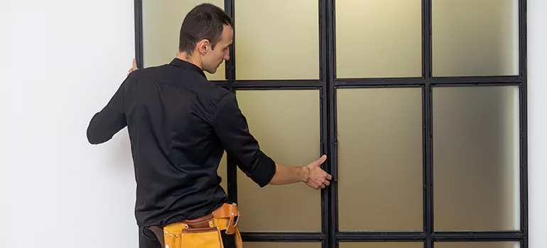 Patio French door installation in Walnut Creek, CA