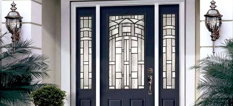 Stained Glass Door Panels in Walnut Creek, CA