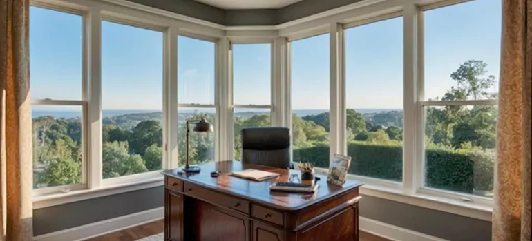 Residential Bow Window Installation in Walnut Creek, CA