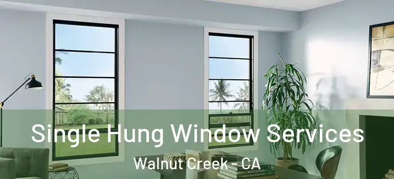  Single Hung Window Services Walnut Creek - CA