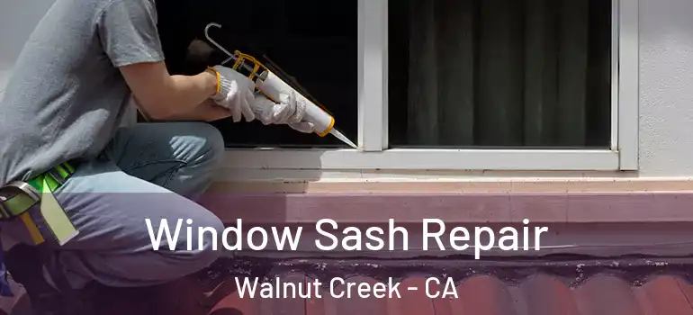  Window Sash Repair Walnut Creek - CA
