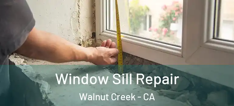  Window Sill Repair Walnut Creek - CA